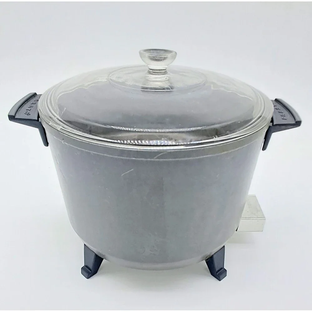 Vintage Presto Kitchen Kettle 6 Qt Multi Cooker Deep Fryer 0600203 1300W USA